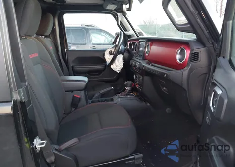 2021 Jeep Wrangler Rubicon 4X4 из США, поврежденный, VIN 1C4HJXCN7MW670650